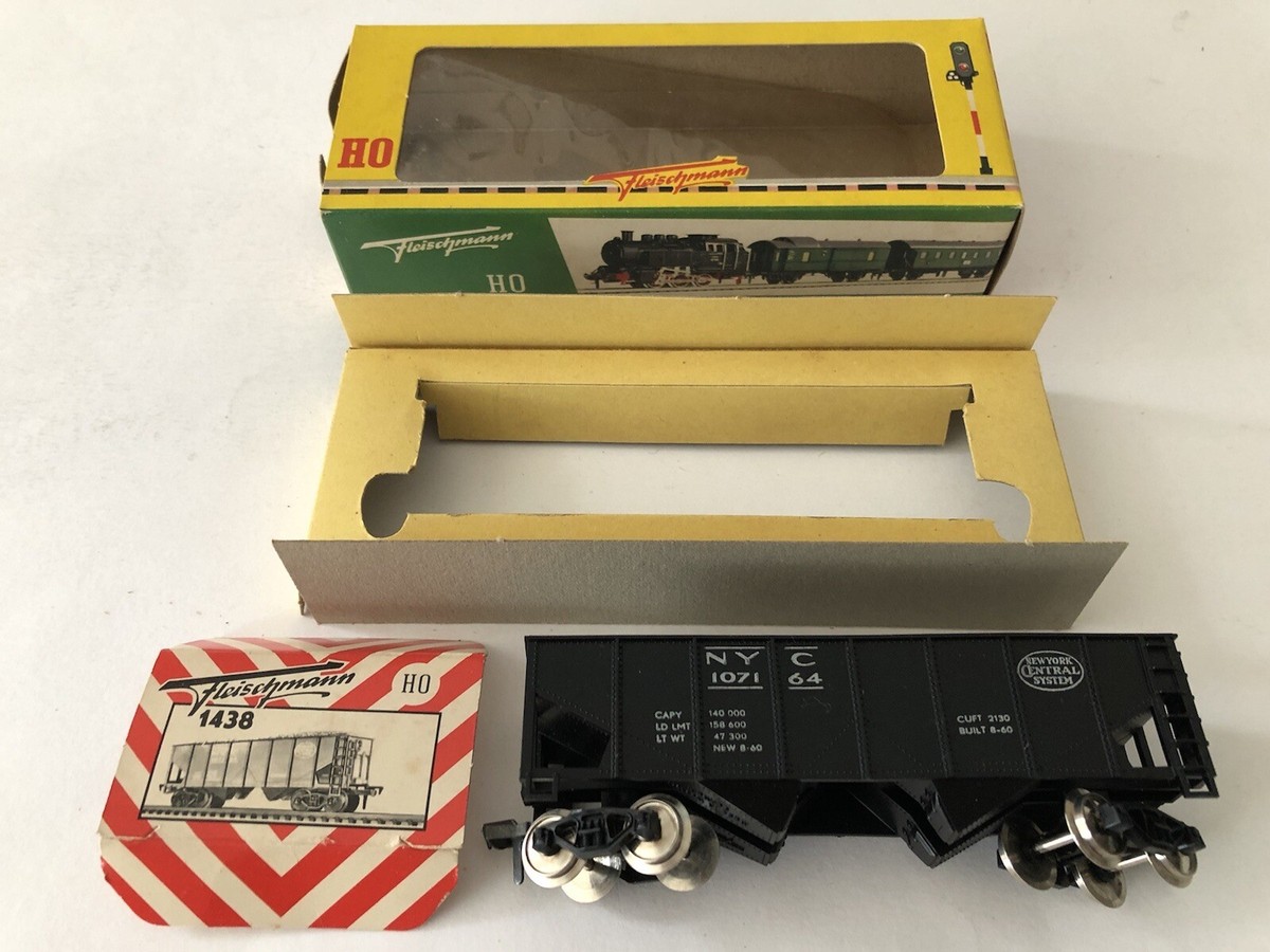 JOUET ANCIEN : FLEISCHMANN HO WAGON transport TRAIN ELECTRIQUE N°1451