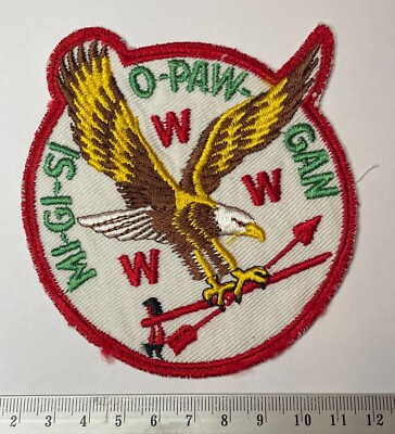 OA Lodge 162 Mi-Gi-Si O-Paw-Gan R6b Detroit Area Council Michigan Vintage Round