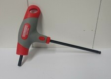 5 X Kennedy-Pro T-handled Hexagon Key Ball Driver 6MM X 185MM 