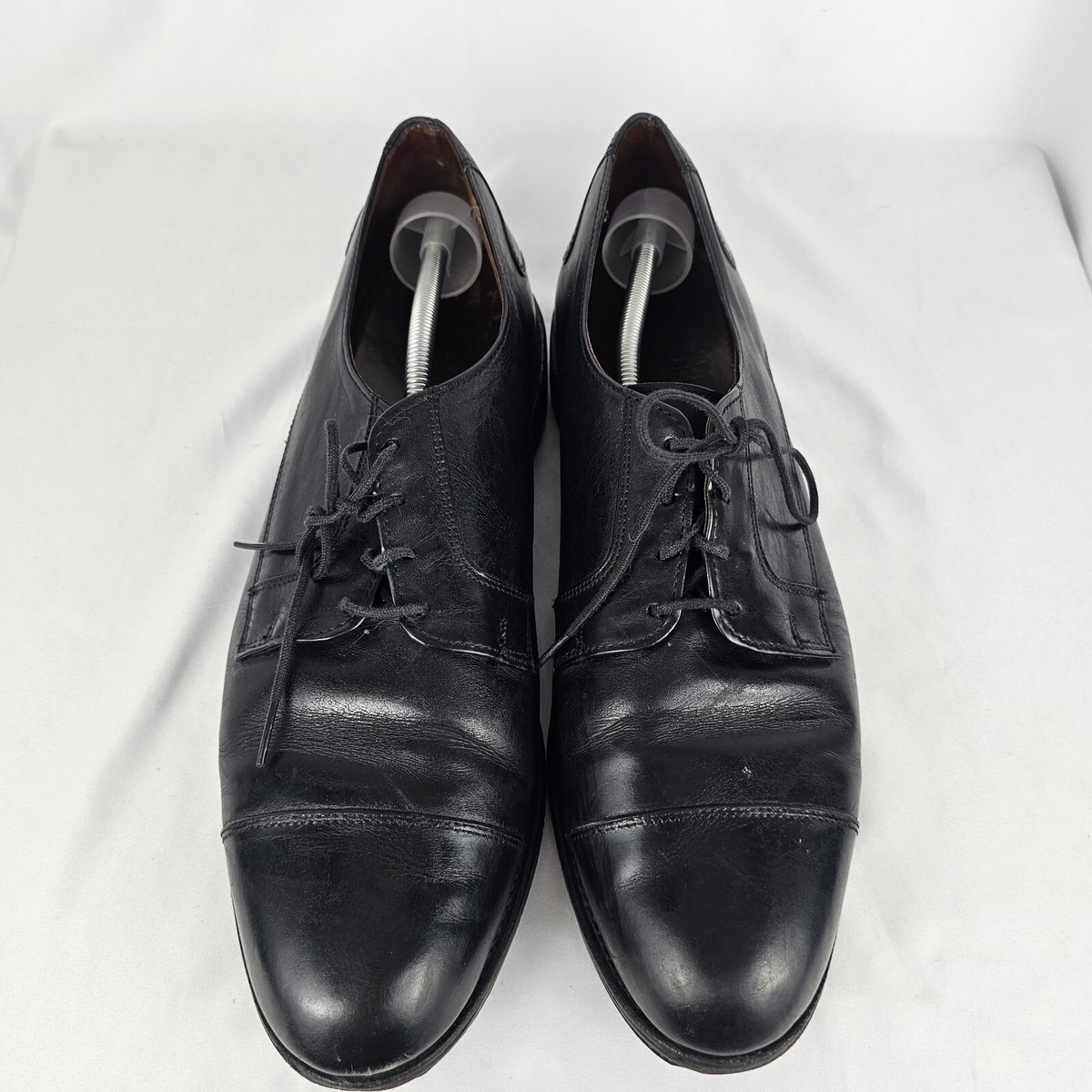Allen Edmonds Memphis Black Oxford Cap Toe Dress Shoe. Natural Rubber Sole Sz 12 Allen Edmonds Men main image 4