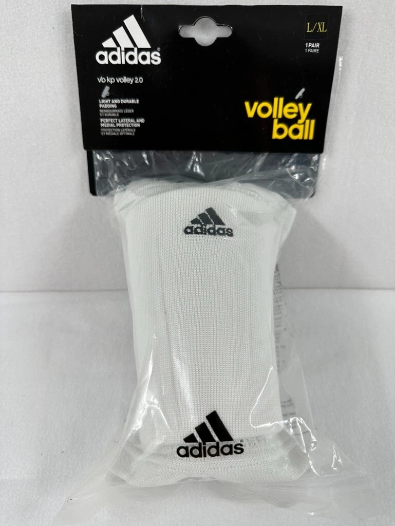 White adidas volleyball knee pads 2025