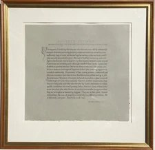 Rare 1977 Candace Anne Kaihlanen Handwritten Illuminated Manuscript Calligraphy