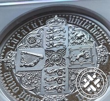 2021 GREAT ENGRAVERS GOTHIC CROWN NGC PF 70 ULTRA CAMEO 2 OZ SILVER COIN