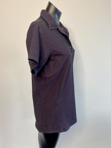 KATHMANDU Enact Purple Casual Collared Polo Shirt Women’s Size 14 - Picture 6 of 9