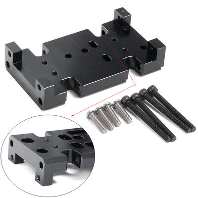 Metal Alloy Transfer Case Mount Holder Plate For 1/10 RC D90 D110 SCX10 GearBox