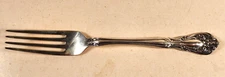 ALVIN CHATEAU ROSE STERLING SILVER DINNER FORK
