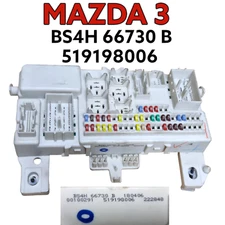 MAZDA 3  FUSE BOX  BODY CONTROL MODULE  BCM  BS4H66730B  519198006   BS4H 66730B