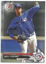 Angel Perdomo Toronto Blue Jays 2017 Bowman Draft Baseball