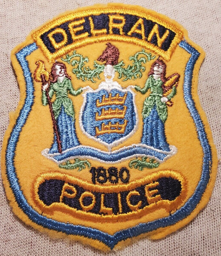 NJ Vintage Delran New Jersey Police Shoulder Patch