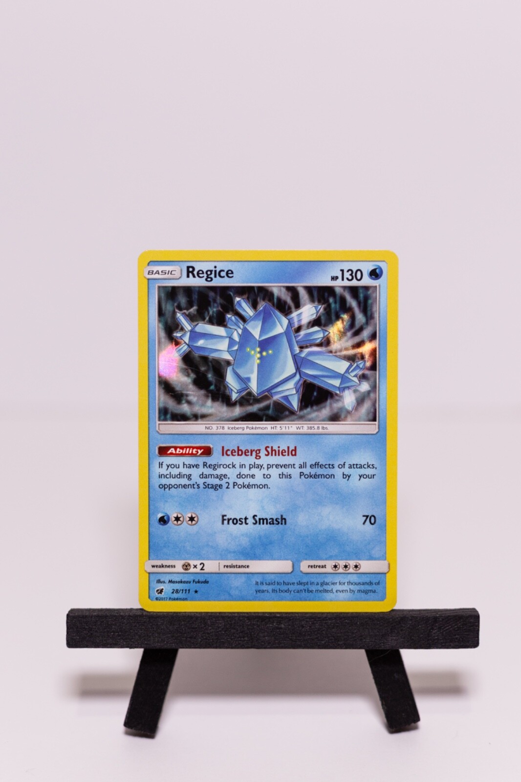 Regice 28/11 - S&M Crimson Invasion - Pokemon TCG - Holo - NM 