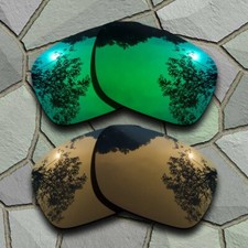 US Jade Green Bronze Copper Polarized Lenses Replacement For-Oakley Holbrook Mix