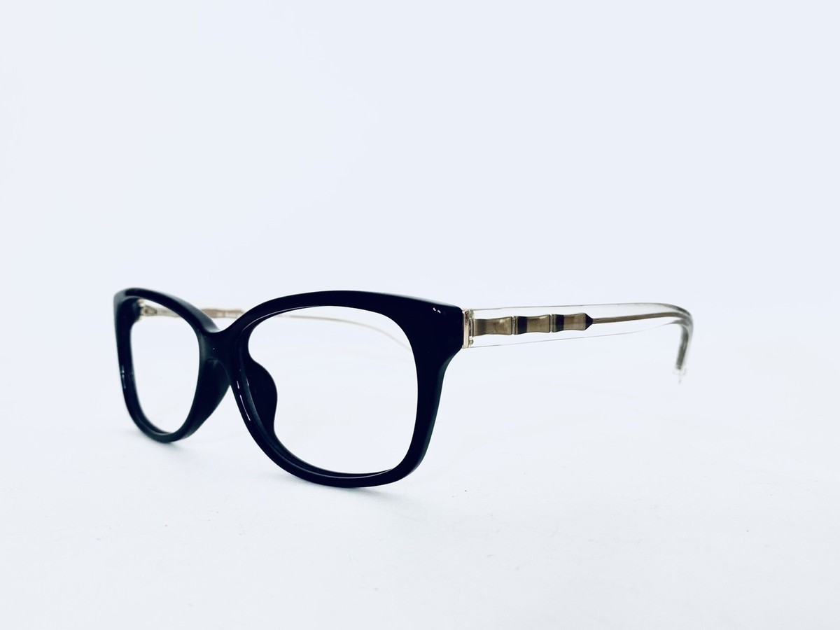 Kate Spade Black Cat Eye Clear Gold Temples Glasses Demi/F Kate Spade Black Cat Eye Clear Gold Temples Glasses Demi/F