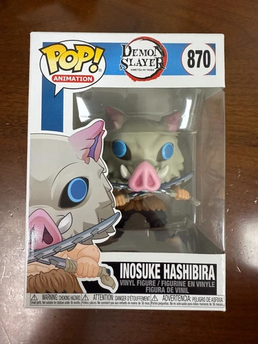 Funko Pop! Vinyl: Demon Slayer: Kimetsu no Yaiba - Inosuke Hashibira #870
