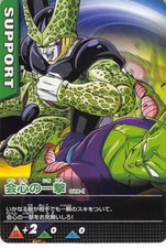 Dragon Ball Z Trading Card Data Carddass 028-I Normal Cell