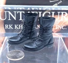 Hot Toys MMS206 G.I. Joe Colton 1/6 action Figure's Black Boots Shoes Only