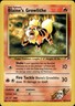 Pokemon Gym Heroes #035/132 Blaine's Growlithe Uncommon Moderately played B