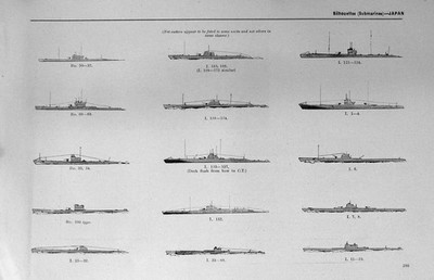 Original alter Vintage Druck 1936-54 Ww1 Schiffe U-Boote Japan Battle Yamato