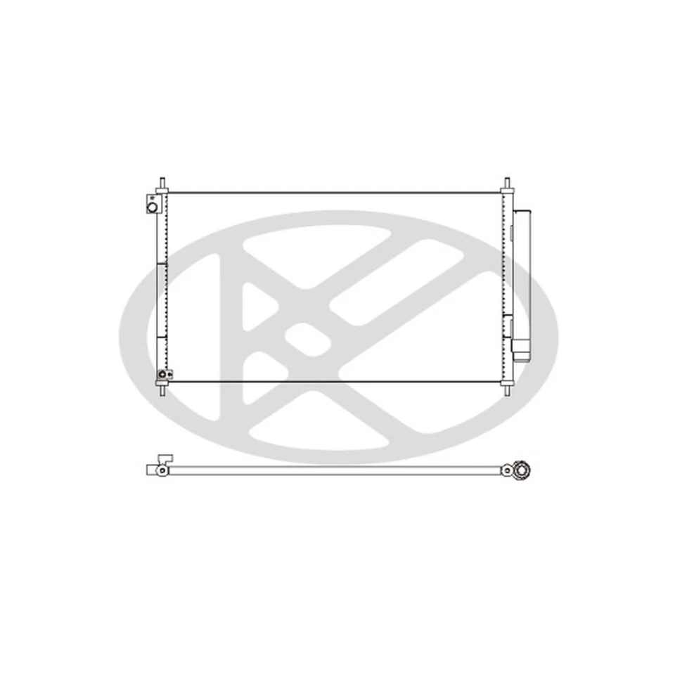 FITS KOYORAD CD080597 AIR CONDITIONING CONDENSER OE REPLACEMENT - Image 3 of 3