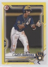 2021 Bowman Prospects Yellow Border 41/75 Freddy Zamora #BP-2 0yr2