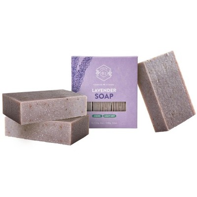 Crate 61, Natural Bar Soap, Vegan, Lavender, Handmade Soap With Premium Essen...