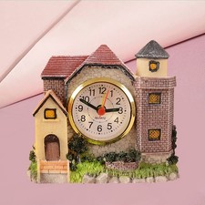 Alarm Clocks for Bedrooms Kids Vintage Small Bedside Cartoon Castle