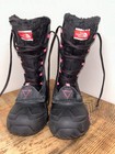North Face Tall Waterproof Boots size 3 Faux Fur Heat Seeker 200gm Insulation — photo 3