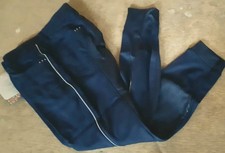 HKM Cavallino Marino Emperor Softshell Vollbesatz Reithose Gr. 42 blau