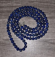 42 Lapis Lazuli beaded necklace. Desert Rose ...