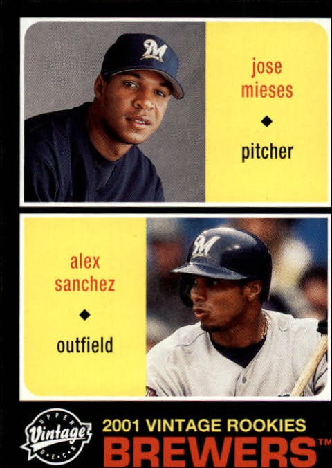 2002 Upper Deck Vintage Baseball "Main Set" Cards #151 to #300