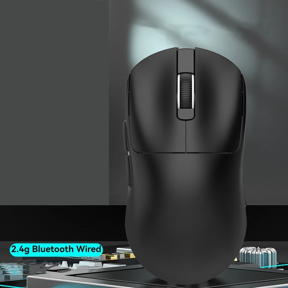  Bluetooth Mouse 12000dpi Thin Optical Mouse PAW3311Macro Sensor Ergonomic 3458 - Image 2 of 4