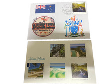 (1367) 14-8-2025 - Australia - Noosa Heads cover + 5 mint stamps