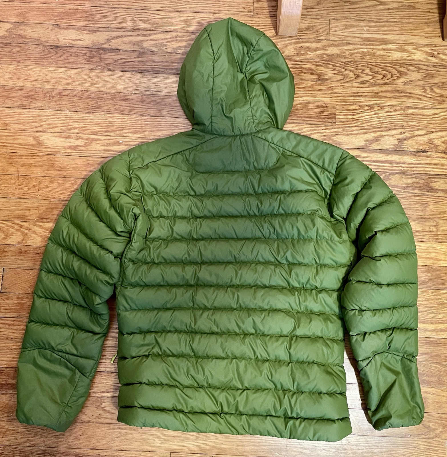 Arc'teryx Giacca Uomo Torio con Cappuccio Piccola Twinleaf Cerniera Marrone