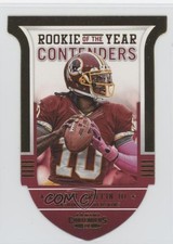 2012 Panini Contenders Rookie of the Year Contenders Robert Griffin III #7 r9d