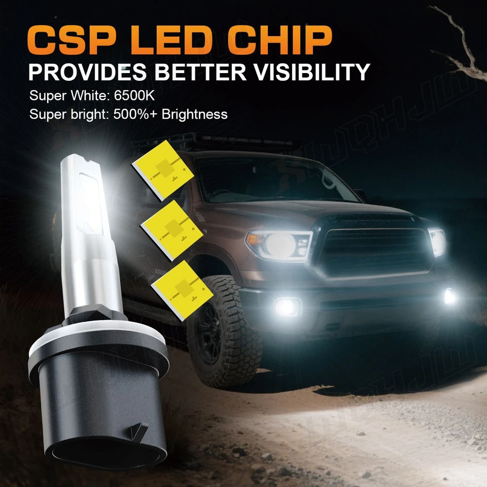 2 peças 880 lâmpada LED 6500K xenônio branco alta potência 890 892 893 899 - Imagem 4 de 4