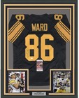 Framed Autographed/Signed Hines Ward 33x42 Pittsburgh Color Rush Jersey JSA COA