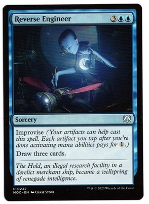 Magic the Gathering MTG Card: Reverse Engineer #0232 MOC! NM