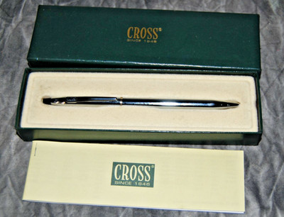 Cross Century Classic Polished Chrome Ballpoint Pen 3502 New GRADUATION Gift