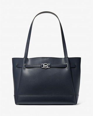 MICHAEL KORS Tasche REED LG Belted TOTE schwarz Leder