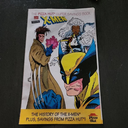 X-Men Pizza Hut Super Savings Promo Comic Book 1993 - History of,  John Byrne