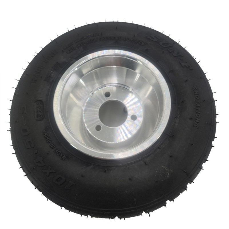 5'' 10x4.50-5 or 11x7.10-5 Rain Tire Wheel Rim for Drift Trike Go Kart Dirt bike