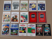 Manuals Instructions Catalog Lot Atari 2600 Video Game Paperwork 5200