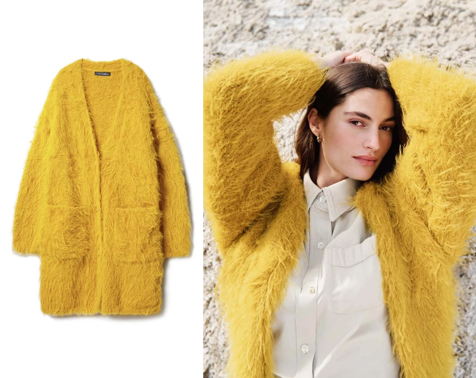 Lana Grossa BASTA 50 g Garn im Fake Fur Look mit Franseneffekt 100 m - Bild 3 von 4