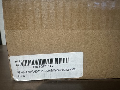 HP - G5 USB-C Universal Docking Station - Black - Picture 3 of 3