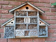 Insektenhotel , Bienenhaus , Holz, Natur , Garten, gross