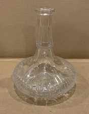 Vintage Baccarat Crystal Decanter Austin Nichols Wild Turkey France 1970s