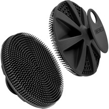 Handheld Silicone Body Scrubber for Shower Gentle Exfoliating and Cleansing Skin