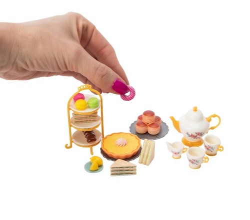 Teeny Tinies Teeny High Tea Party -Barbie Scale Play set - Imagen 3 de 4