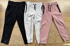 Gap Old Navy Active Boys S 6/7Y Solid Fleece Jogger Pants Drawstring Pockets