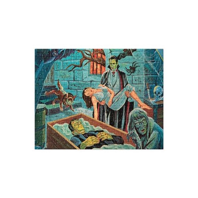 DRACULA -'' VAMPIRES NEST'' JIGSAW PUZZLE  252 Pieces Repro 63  Monsters Fun!