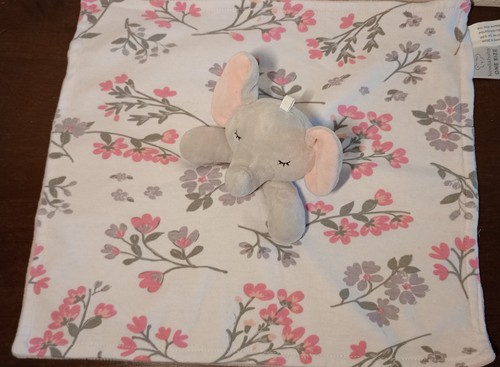 Koala Baby grau Elefant Lovey Sicherheitsdecke rosa Blumen Floral Kleinkind Spielzeug - Bild 2 von 11